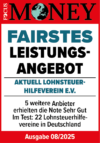 Focus Money Testergebnis 2025 | Fairstes Leistungsangebot | Aktuell Lohnsteuerhilfeverein e.V.